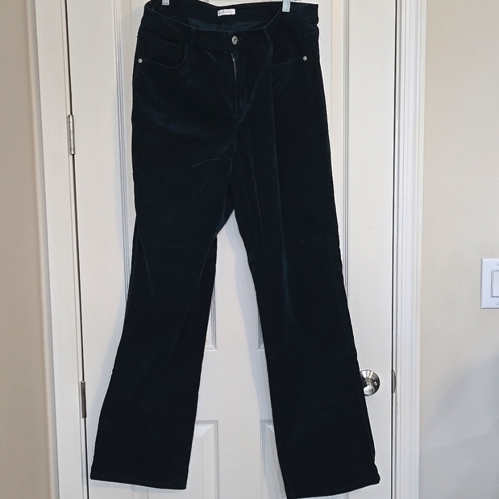 JJill Teal Boot Cut Corduroy Jean